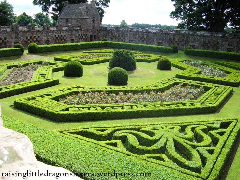 Edzell Castle and Gardens, Scotland.