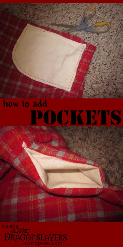 Tutorial: How to add pockets.