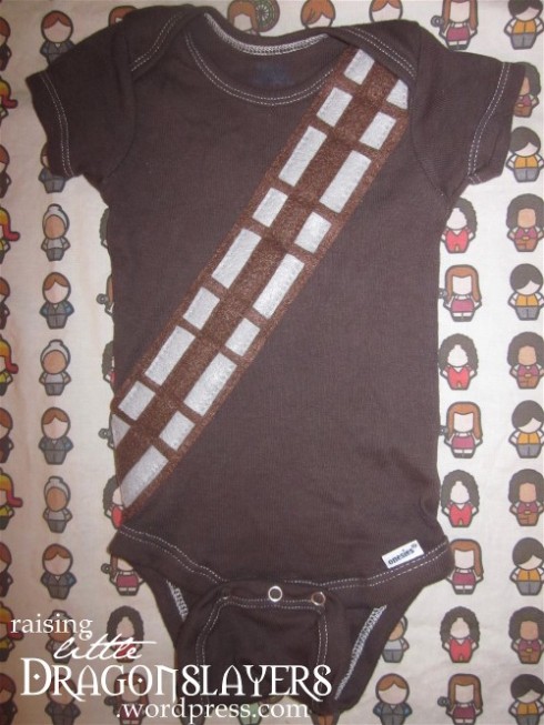 My "Star Wars" Chewbacca onesie.
